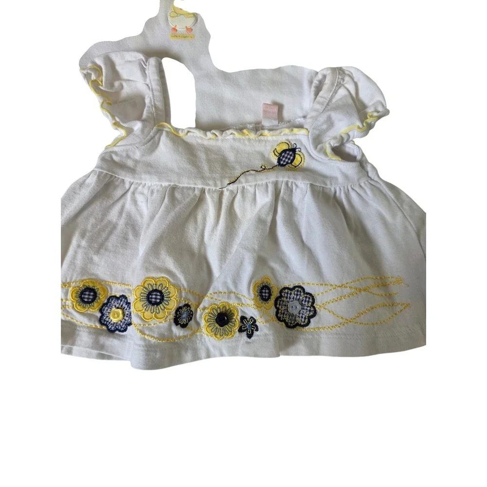 Baby Girl Clothes‎ Bundle 0-3M 0-6M Rompers Bodysuits Floral Giraffe Lot 7pc